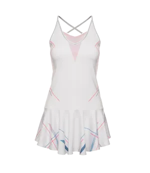 196047-100 | SCULPT STRAPPY DRESS | WHITE