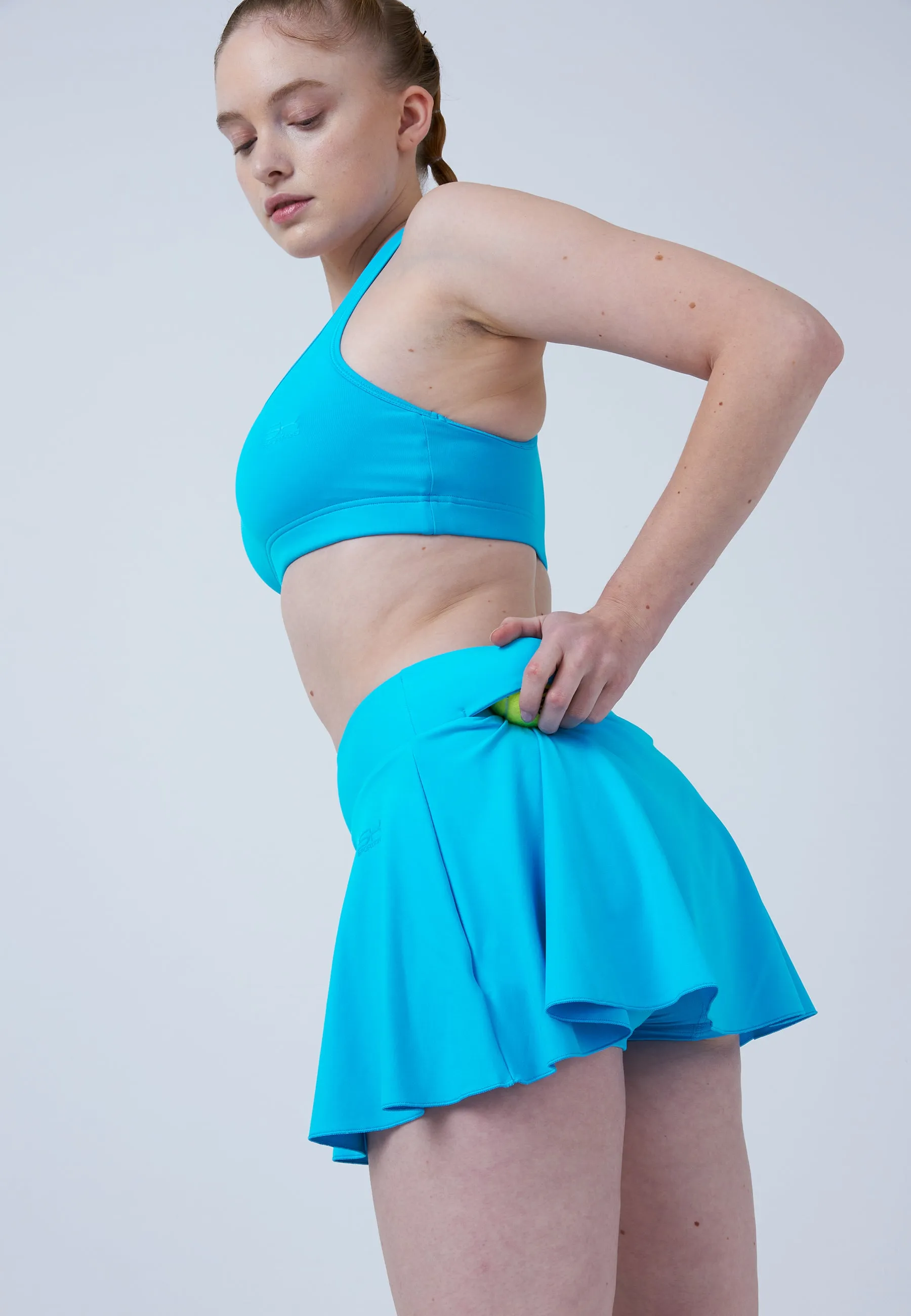 Advantage Ball Belt Tennisskirt / Skort, turqouise