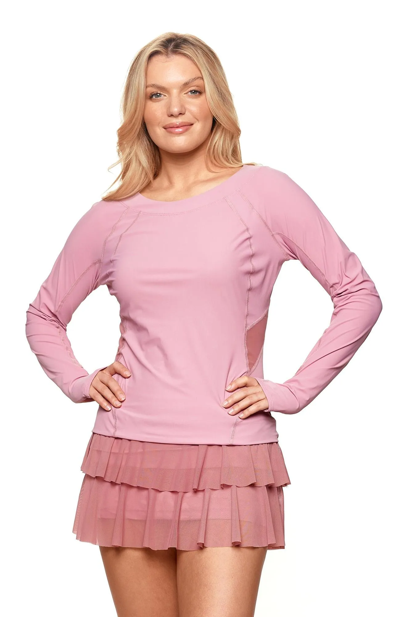Her Majesty Long Sleeve Top Malva